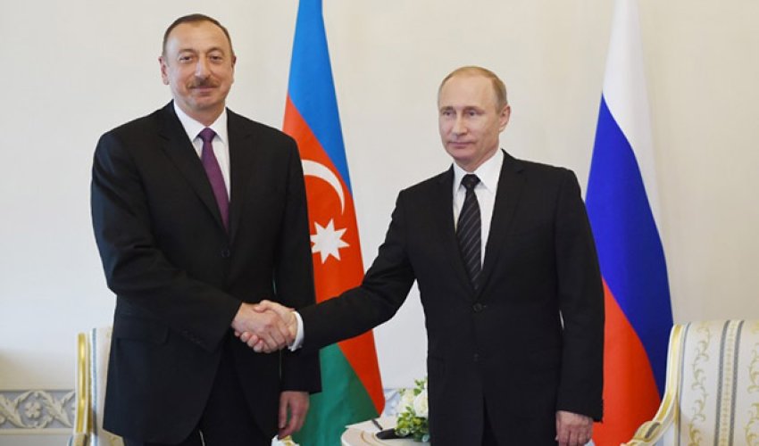 Azərbaycan və Rusiya prezidentləri danışdılar