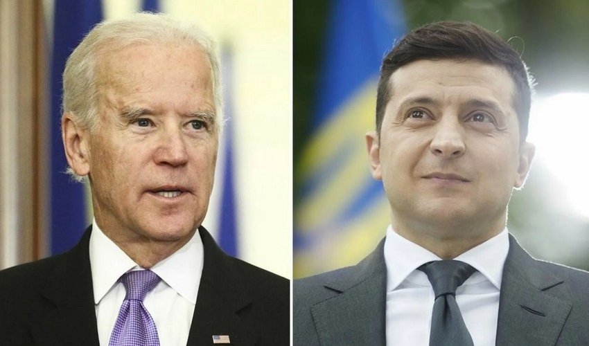 Bayden ilə Zelenski arasında telefon danışığı olub