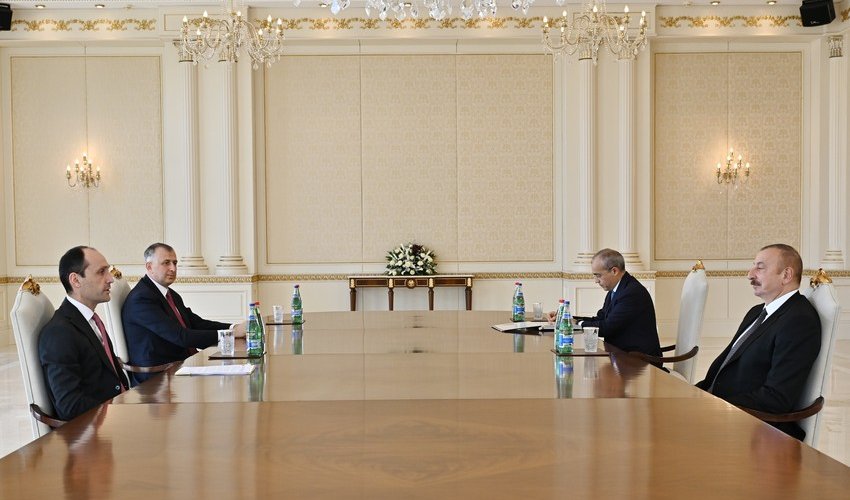 President Ilham Aliyev receives Georgian Vice PM President Ilham Aliyev receives Georgian Vice PM