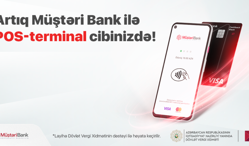 Ölkədə ilk dəfə sahibkarlar smartfonları ilə ödənişlər qəbul edə bilərlər!