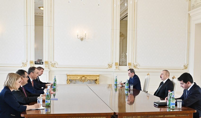 Prezident Aİ-nin xüsusi nümayəndəsini qəbul edib - YENİLƏNİB