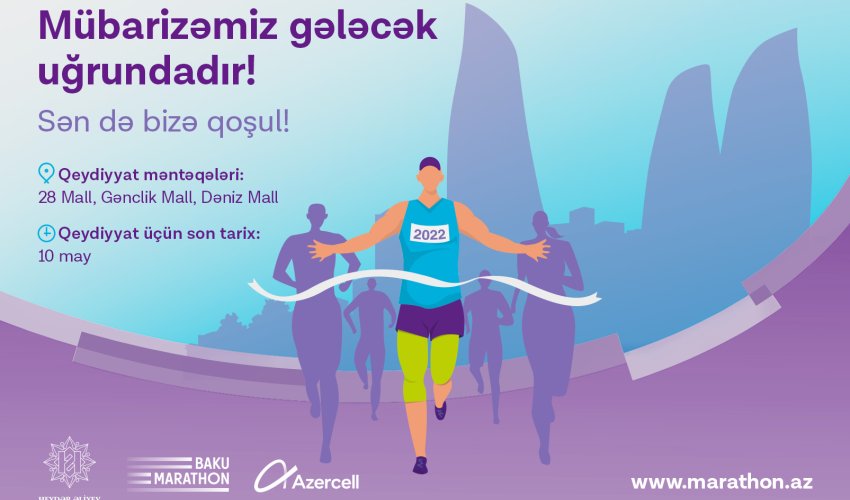 “Azercell Telekom” MMC “Bakı Marafonu -2022”-nin baş sponsorudur