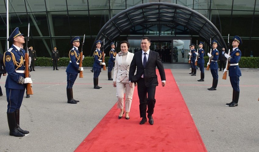 Japarovun səfəri başa çatdı