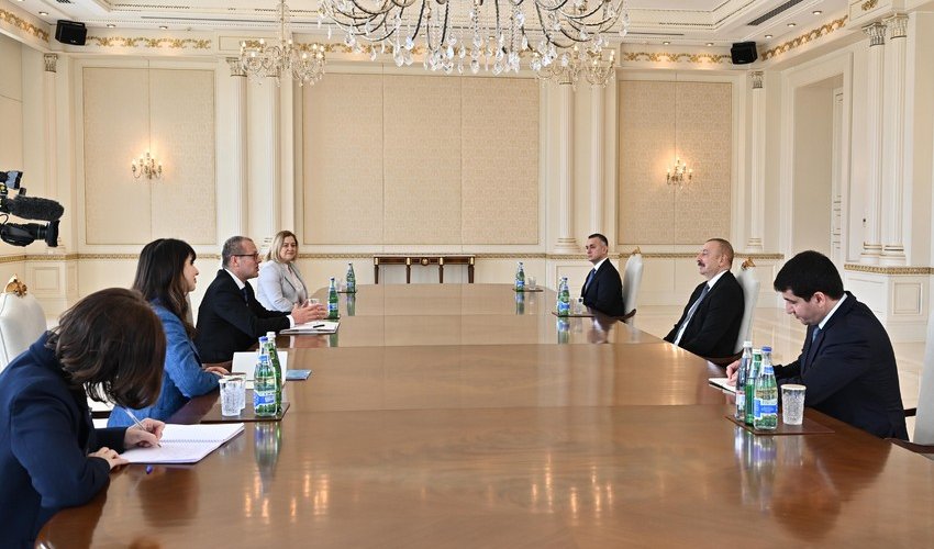 İlham Əliyev ÜST-nin Avropa üzrə regional direktorunu qəbul edib