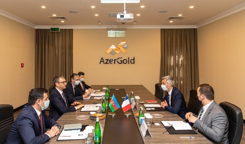 AzerGold mulls opportunities for co-op with French companies AzerGold mulls opportunities for co-op with French companies