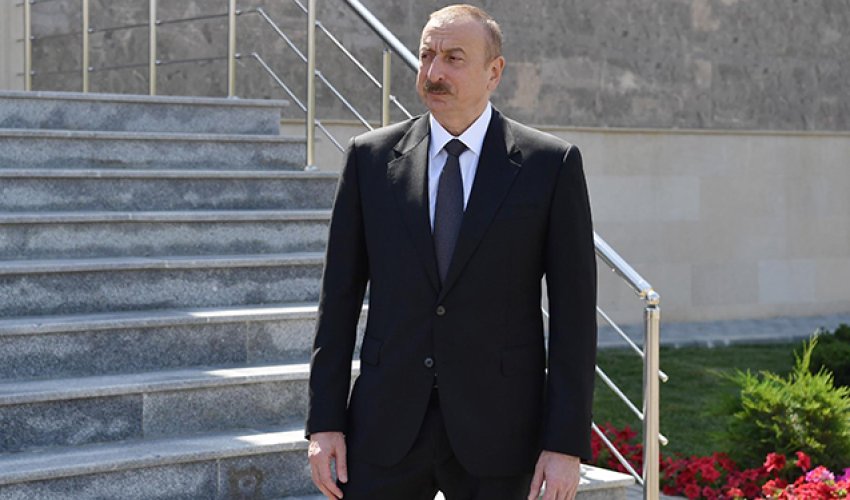 Prezident “Zərifə Əliyeva” gəmisinin istismara verilməsi mərasimində