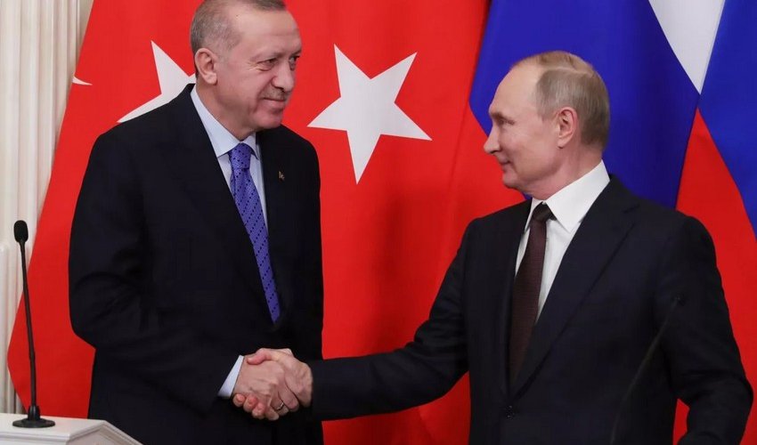 Ərdoğan və Putin telefonla danışıblar