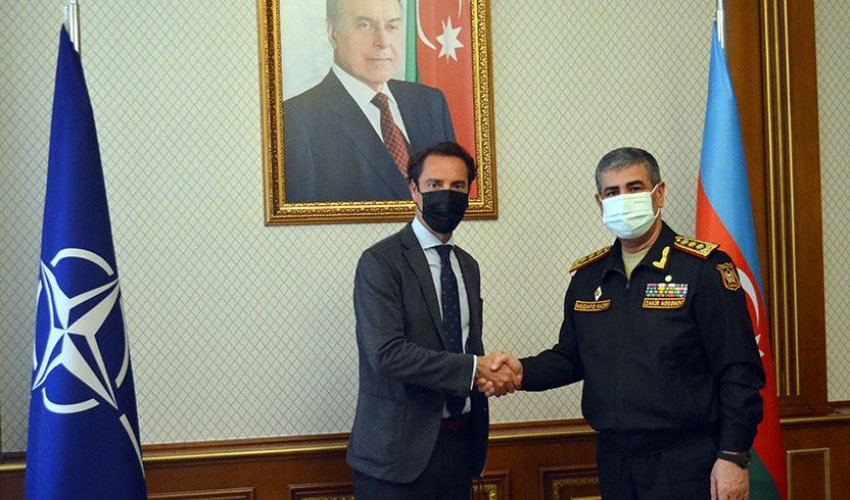 Zakir Həsənov NATO-nun xüsusi nümayəndəsi ilə görüşdü