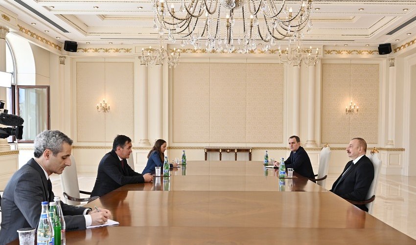 President Ilham Aliyev receives French envoy for EU Eastern Partnership