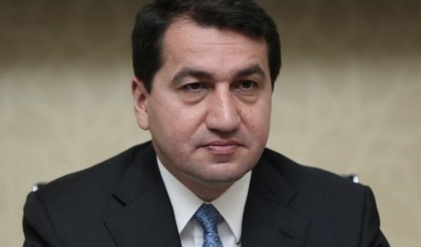 Hikmat Hajiyev meets secretary of Armenian Security Council