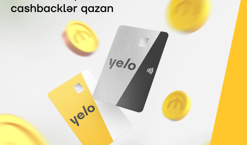 Yelo kartla yüksək cashback-lər qazanın!