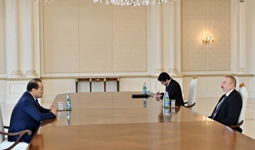 İlham Əliyev Türk Dövlətləri Təşkilatının Baş katibini qəbul edib