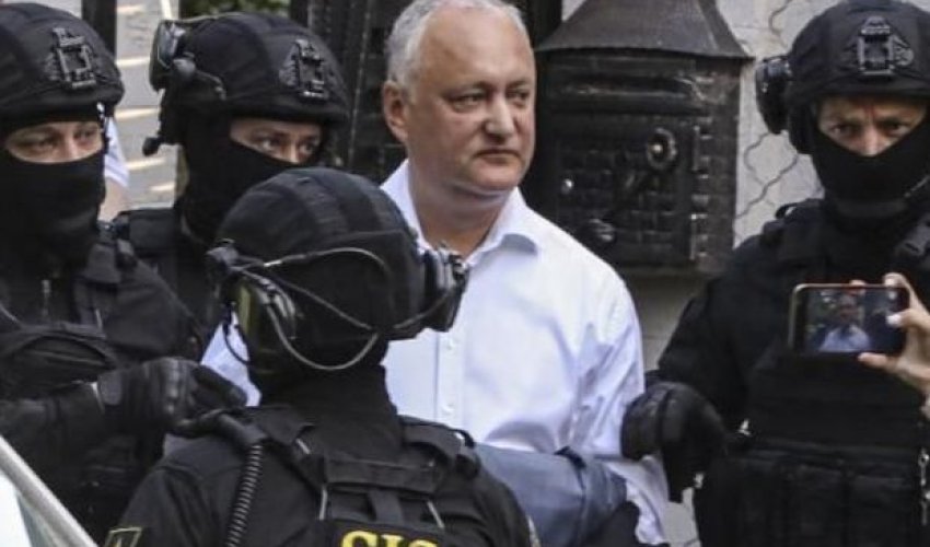 Moldovanın keçmiş prezidenti 30 sutkalıq ev dustaqlığına buraxıldı