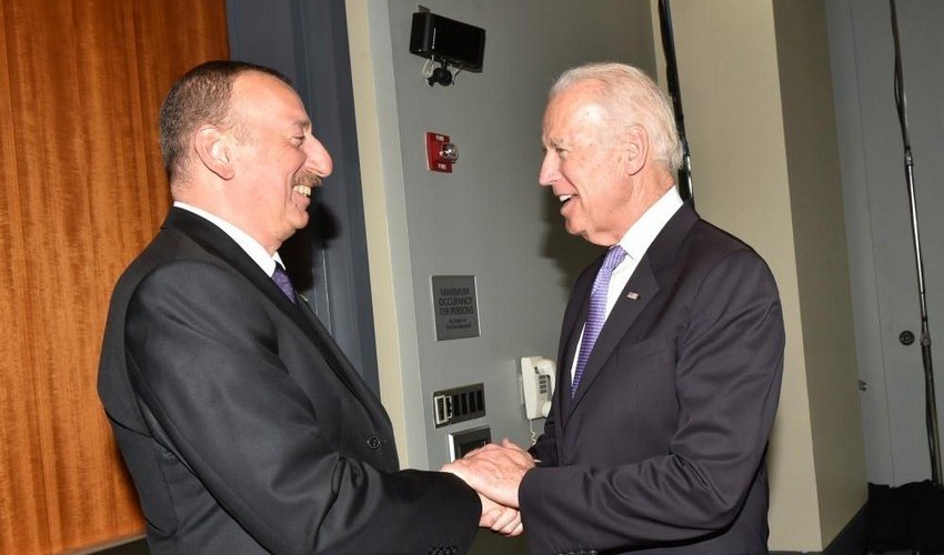 Joseph Biden sends letter to Ilham Aliyev Joseph Biden sends letter to Ilham Aliyev
