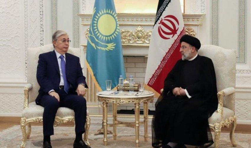 Qazaxıstan Prezidenti İrana rəsmi səfər edib Qazaxıstan Prezidenti İrana rəsmi səfər edib