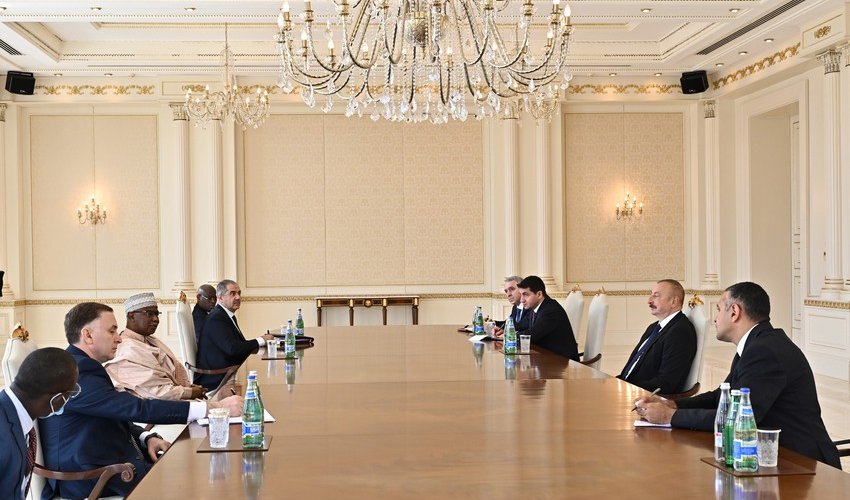 President Ilham Aliyev receives Secretary General of OIC President Ilham Aliyev receives Secretary General of OIC