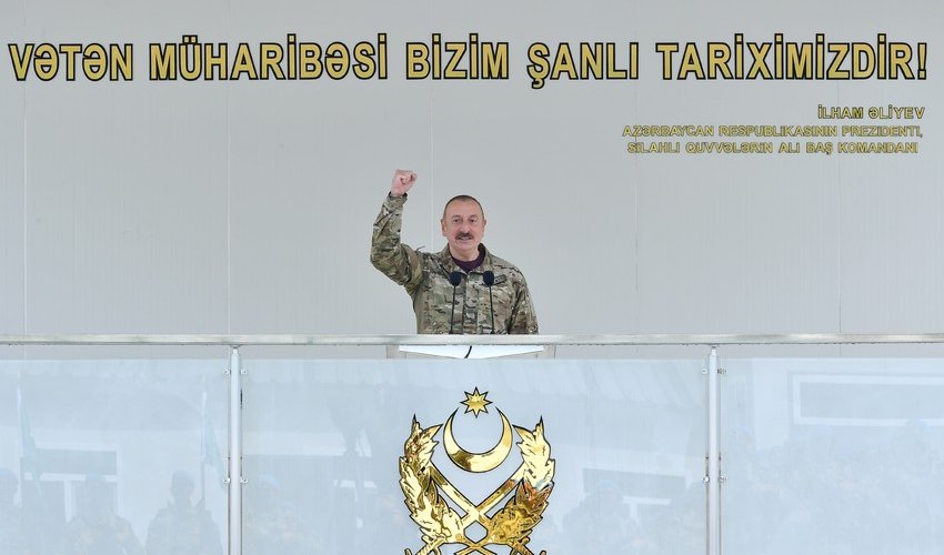 We brought enemy to its knees, forced it to wave white flag and leave Kalbajar: Ilham Aliyev