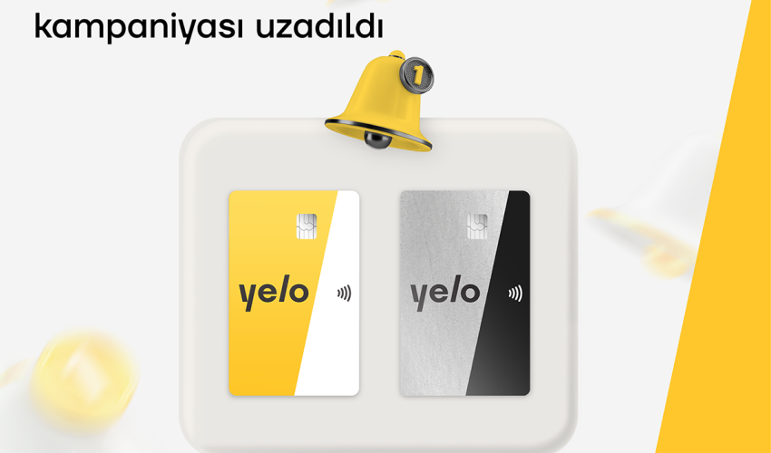 Pulsuz Yelo kart kampaniyası uzadıldı