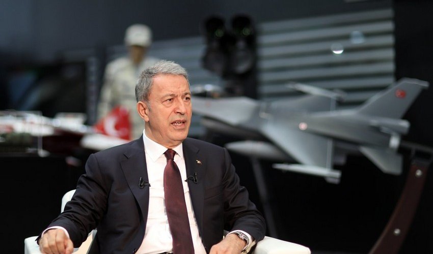 Hulusi Akar: Turkiye's joint exercises with Azerbaijan continue Hulusi Akar: Turkiye's joint exercises with Azerbaijan continue