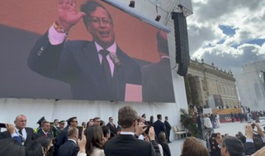 Azerbaijan represented at inauguration ceremony of President of Colombia Azerbaijan represented at inauguration ceremony of President of Colombia