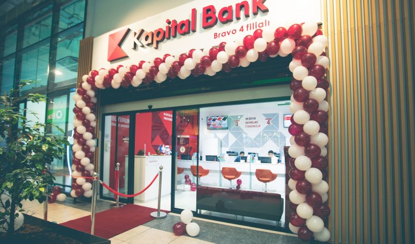 Kapital Bank yeni Bravo-4 filialını istifadəyə verdi