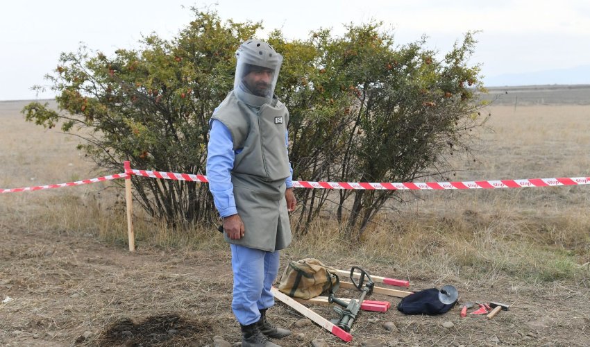 Another 327 mines found in liberated territories of Azerbaijan