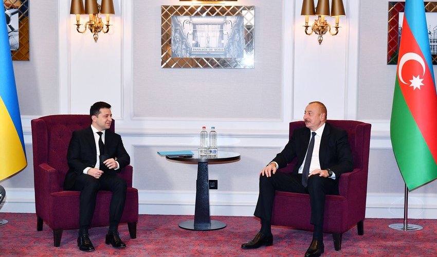 President Aliyev congratulates his Ukrainian counterpart - UPDATED