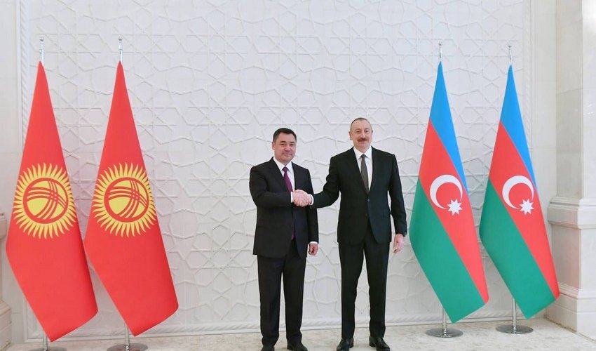 Azerbaijani President congratulates his Kyrgyz counterpart Azerbaijani President congratulates his Kyrgyz counterpart