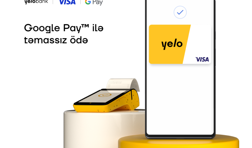 Google Pay™ Yelo Bank-da!