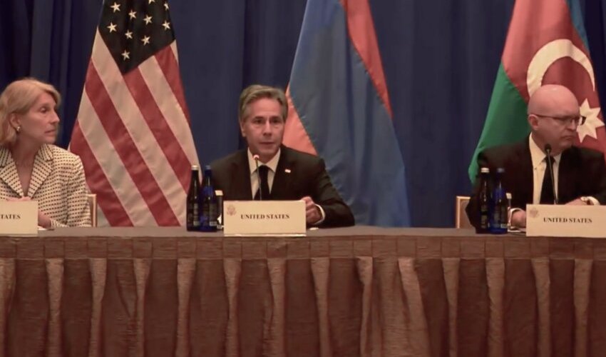 Blinken on settlement of Azerbaijani-Armenian relations Blinken on settlement of Azerbaijani-Armenian relations