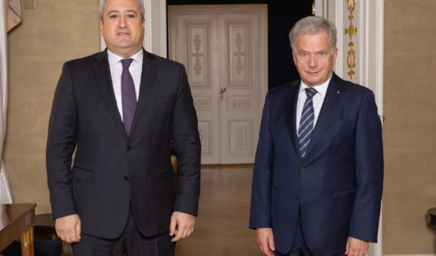 Посол Азербайджана встретился с президентом Финляндии