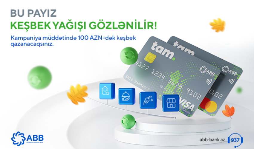 NFC ödənişlərini TamKartla apar, 100 manat keşbek qazan!