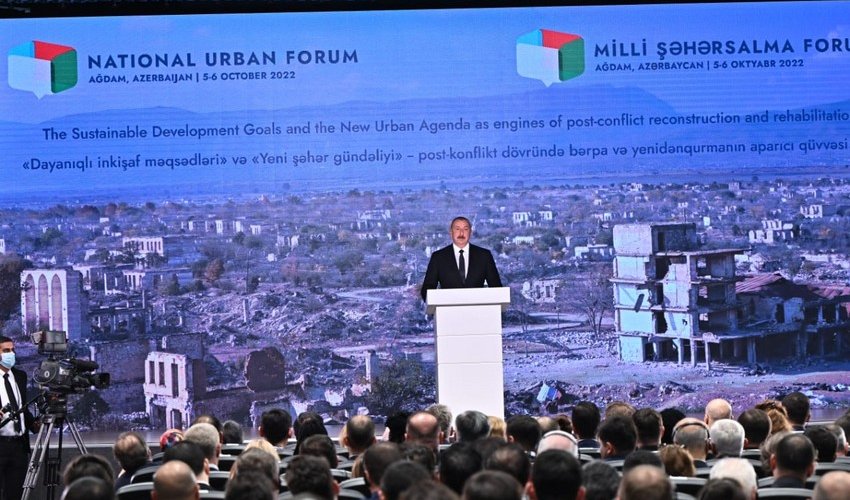 Ilham Aliyev: Scope of Armenian barbarism and vandalism is impressive Ilham Aliyev: Scope of Armenian barbarism and vandalism is impressive