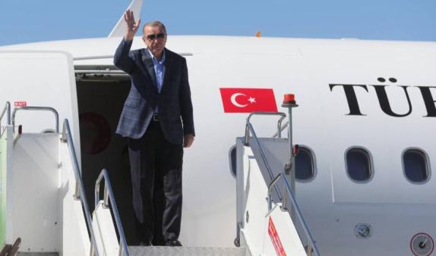 Ərdoğanın Azərbaycana səfəri başa çatdı Ərdoğanın Azərbaycana səfəri başa çatdı