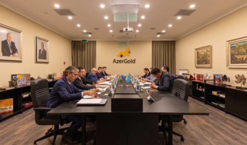 Казахстанскому министру рассказали о планах AzerGold Казахстанскому министру рассказали о планах AzerGold