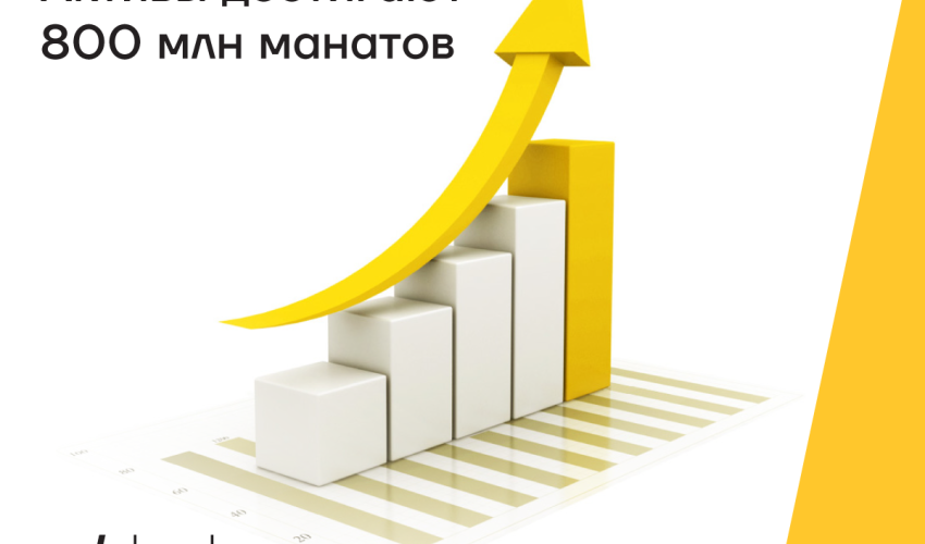 Активы Yelo Bank достигают 800 млн манатов