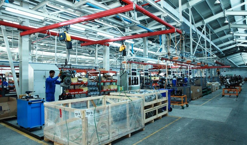 Azərbaycanda sənaye istehsalı 1 % azalıb Azərbaycanda sənaye istehsalı 1 % azalıb