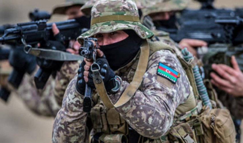 Азербайджанские военные на учениях в Турции
