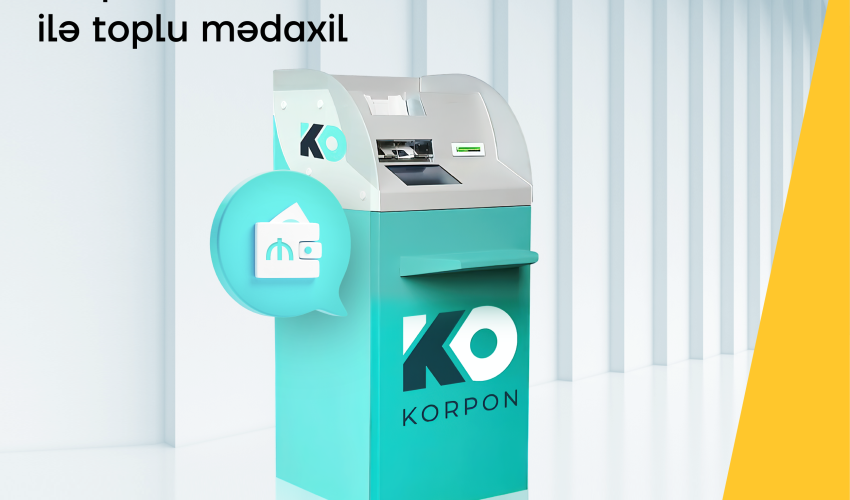 Yelo Bank müştəriləri KorpON terminalı ilə toplu mədaxil edə biləcəklər