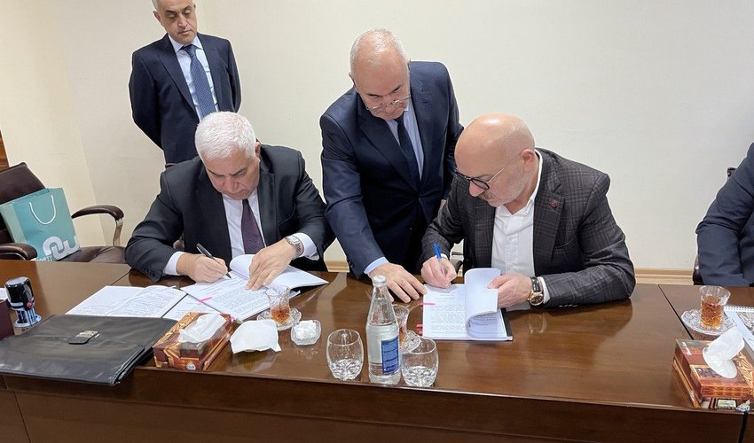 Zabuxçay su anbarının tikintisinə dair müqavilələr imzalanıb