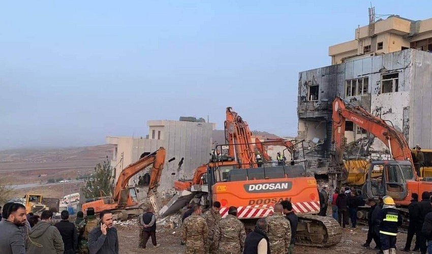 İraqda yaşayış binasında partlayış olub İraqda yaşayış binasında partlayış olub