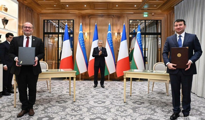 Uzbekistan and French Development Agency sign agreement for €1 billion