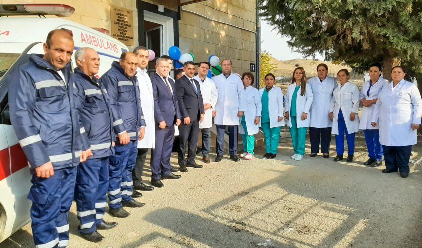 Cəbrayılda Ailə Sağlamlıq Mərkəzi AÇILDI Cəbrayılda Ailə Sağlamlıq Mərkəzi AÇILDI