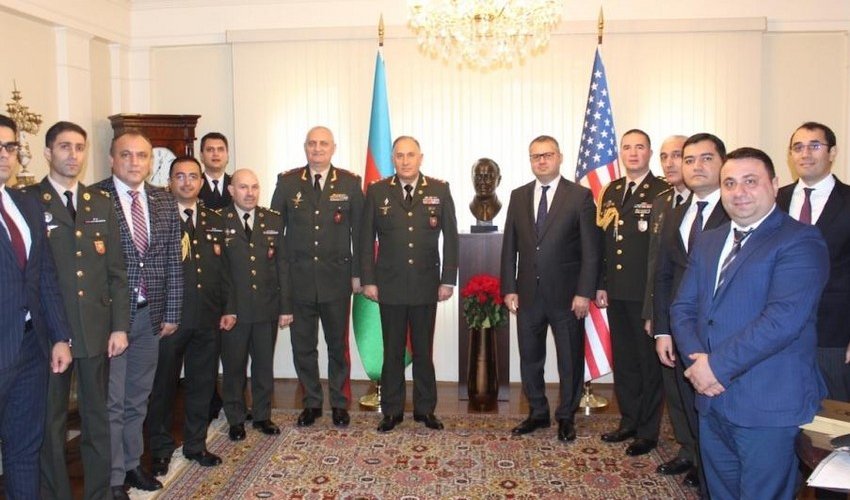 Chief of General Staff of Azerbaijani Army visits country`s embassy in US