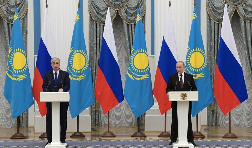 Presidents of Kazakhstan, Russia discuss creation of 