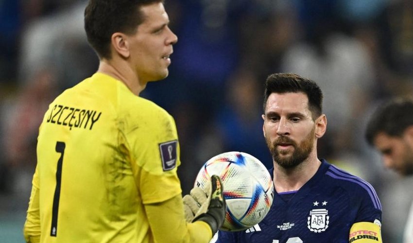 Poland goalkeeper Szczesny: I lost €100 bet with Messi