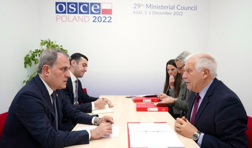 Jeyhun Bayramov to Borrel: Armenia creates a wrong impression about negotiations