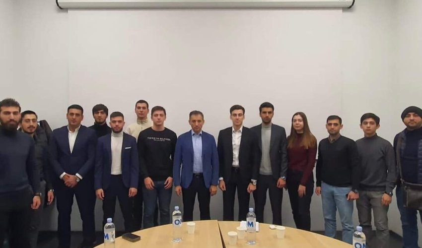 Moldovada yaşayan azərbaycanlı gənclərlə görüş keçirilib