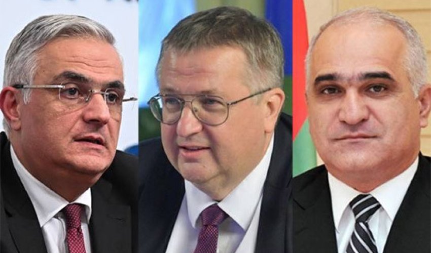 Moskvada Ermənistan, Rusiya və Azərbaycan baş nazirlərinin müavinləri GÖRÜŞDÜ Moskvada Ermənistan, Rusiya və Azərbaycan baş nazirlərinin müavinləri GÖRÜŞDÜ