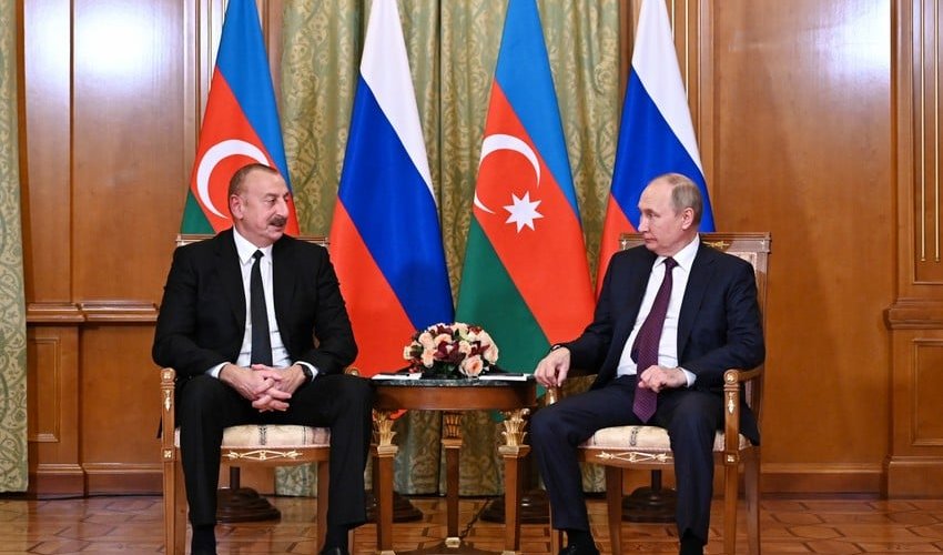 Vladimir Putin calls Ilham Aliyev